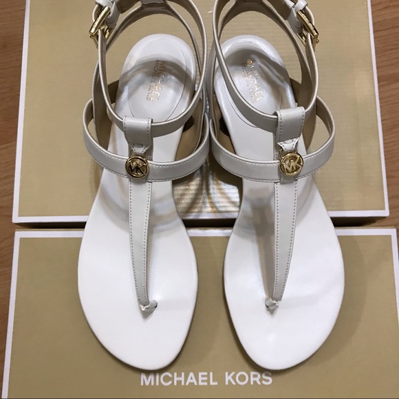 Michael Kors Sasha Woven Leather Sandal 8 and 8.5 - Picture 3 of 9